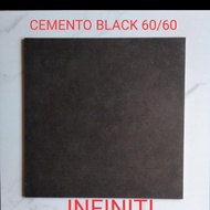 granit lantai 60x60 cemento black textur mat by infiniti
