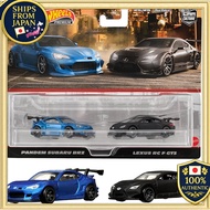 MATTEL Hot Wheels Premium 2 Pack Pandem Subaru BRZ Lexus RC F GT3 HKF51