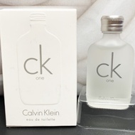 CK One Eau de Toilette Perfume Calvin Klein 10ml Mini Perfume