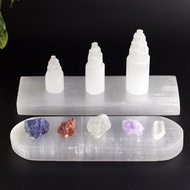 Selenite Natural Transparent Gypsum Sheet Crystal Yoga Decorative Board Moroccan Transparent Gypsum 