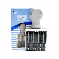 8-Digit Number Stamp ART Size 4 Mm. 5 7 9