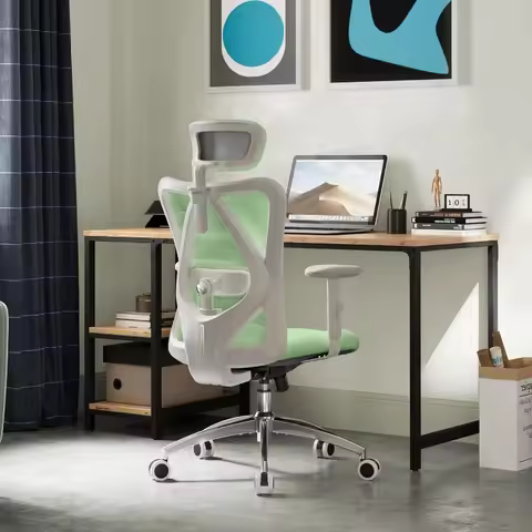 SIHOO M18 Ergonomic Office Chair, Computer Desk Chair with Adjustable Headrest and Lumbar Support