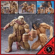 [日版 質保] 進擊的巨人 + 鎧甲巨人 艾連 葉卡 + 萊納 布朗 1套2款 POP UP PARADE Worldwide After Party Ver. Figure