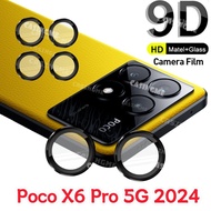 Poco X6 Pro 5G 2024 Camera Lens Protectors Metal Camera Ring Case for Poco X6Pro PocoX6Pro 5G Redmi 