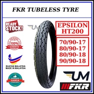 ✥TUBELESS FKR MOTORCYCLE TYRE HT200 BUNGA TT100 DUNLOP 7090-17 8090-17 8090-18 9090-18 TUBELESS TYRE