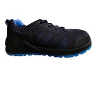 Krisbow Sepatu Pengaman Auxo Ukuran 39--44 -Hitam/biru