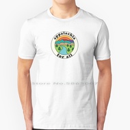 Appalachia For All T Shirt 100% Cotton Appalachia Everyone Bobby Joe Phipps Hopped Swords Big Size 6