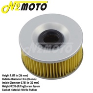 N2 Engine Oil Filter For Yamaha XJ750 RH RJ RK J K 81-84 XJ700 N S 85-86 XJ900 Seca 82-83 XS400 C D 