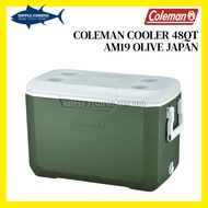 COLEMAN COOLER 48QT AM19 OLIVE JAPAN