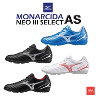 MIZUNO Monarcida Neo III Select AS รองเท้าฟุตบอล ร้อยปุ่ม มิตซูโน่ แท้