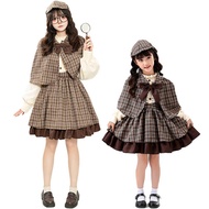 Halloween Detective Sherlock Holmes Parent & Child Costume - Women's Size Available