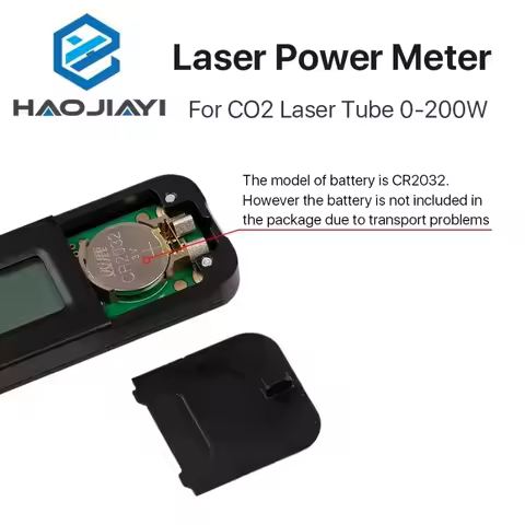 0-200W High Accuracy Handheld Power Meter HLP-200B CO2 Laser Tube Dynamometer for Co2 Laser Engravin