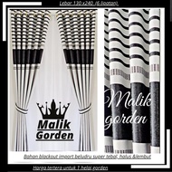 gorden jendela dan pintu minimalis hordeng zebra hitam putih gorden import gorden blackout