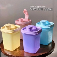 Genuine Tupperware Slim line 350ml water bottle.