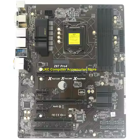 For ASROCK Z87 Pro4 Motherboard Z87 ATX Mainboard DDR3 LGA 1150 32GB ATX support i7-4770 i5-4670 i5-