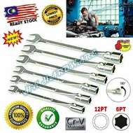 CR-V FLEXIBLE COMBINATION SOCKET WRENCH ( 6 POINT/ 12 POINT ) / SPANNER SOCKET