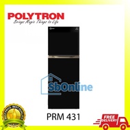 POLYTRON Kulkas 2 Pintu Belleza Big Liter Inverter 300 Liter iinverter