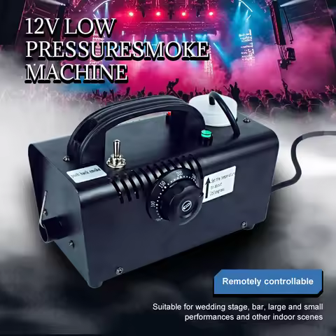 12V Water Fog Smoke Machine Mini Portable Fog Machine Outdoor Camera Auto Car Sprayer for DJ Stage W