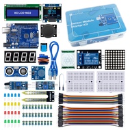 Sensor Module Starter Kit for Arduino Uno Set R3 ,0.96" OLED 1602 LCD Display with Tutorial