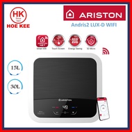 ARISTON ANDRIS2 LUX-D STORAGE WATER HEATER 15L/30L **Wifi **