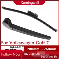 XM Car Wiper Blade For Volkswagen VW Golf 7 VII Hatchback Rear Window Wipers Blades Arm 2014 2015 2016 2017 2018 2019 2020