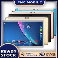 [Support Dual Sim ] PNC_Android TAB S Android Tablet 10 Inch (6GB RAM + 128GB ROM) FREE Screen Protector + Casing + Stylus Pen + Tablet Stand