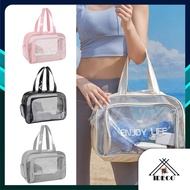 iDECO™ Clear Travel Bag | Beg Mandi Lutsinar | Waterproof Gym Bag for Airport / Beach / Travel
