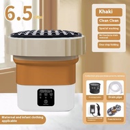 XIAOMI MIJIA อัตโนมัติเต็มรูปแบบกังหันซักและอบแห้งแบบบูรณาการเครื่องซักผ้าพับได้ชุดชั้นในทารกเครื่อง