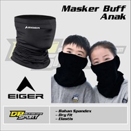 Buff children's mask made of spandex. super stretchy junior buff.