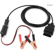 Super 12V Power Supply Cable Power Extension Socket Connector for Memory Saver Battery