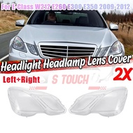 กรอบไฟ​หน้า OEM E-Class W212 Pre-Facelift ฝาครอบไฟหน้า สําหรับ Mercedes-Benz W212 09 10 11 12 (4 doo