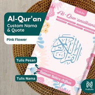Al Quran Nuzula Kids - Custom Tulis Nama dan Quote - Mushaf Al-Quran Belajar Hafalan Berwarna Hadiah