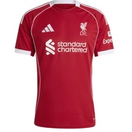 25-26 season Liverpool home jersey short sleeved football jersey adidas sportswear