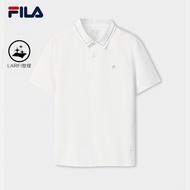FILA CORE LIFESTYLE WHITE Men Short Sleeve Polo