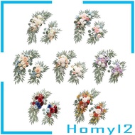 [HOMYL2] Wedding Arch Flower Corner Arrangement, Rustic Flower Garland, Artificial Flower Garland fo