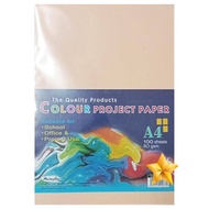[MASTER PRINT] CPL1008-1 COLOUR PROJECT PAPER A4 100 SHEETS 80GSM