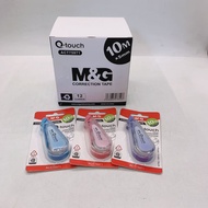 M&G Correction Tape Q-Touch 10mX5mm ACT75971 / Anti Break Smooth Correction Tape (Price For 1 Pcs)