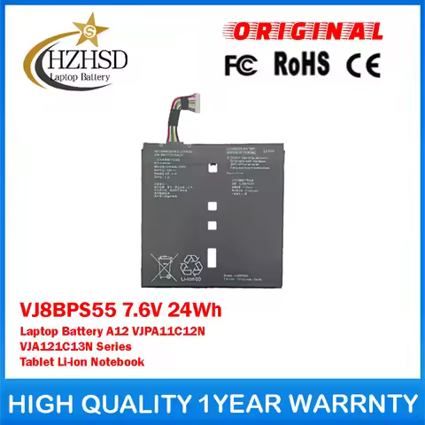 VJ8BPS55 7.6V 24Wh Genuine Original Laptop Battery For Sony VAIO A12 VJPA11C12N VJA121C13N Series Ta