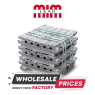 MIM Lead 99% [1KG] Ingot Antimony Strip Bundle Timah Putih Plumbum Wiring Batu Ladung Fishing Sinker