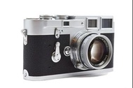 Leica/徠卡 M3 PROTOTYPE 原型機銀色機身 + SUMMICRON 50mm f2 鏡頭 #HK9988X