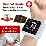 Touch Screen Wrist Blood Pressure Monitor Portable Digital BP Monitor 5 Years Warranty LCD 4 Colors
