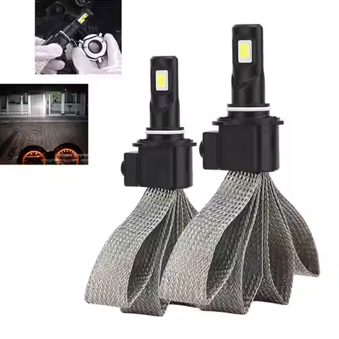 S7 Car Headlight Bulbs LED H1 H3 H27 H7 H11 HB3 HB5 880 9005/HB3 9006/HB4 H4 HB1 12V 60W 6000K Auto 