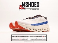 รองเท้าวิ่ง On Cloudmonster สีขาวฟ้า🌈 นุ่ม สวย ใส่สบาย ใส่ได้ทั้งชายและหญิง รับประกันคุณภาพ