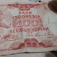 uang Lama 100 rupiah ( 1977 )