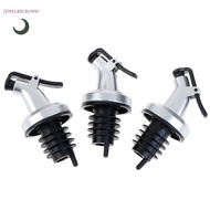 3pcs Stainless Steel  Bottle Stopper Liquor Bottle Pourer Stopper Dispenser  [VN]