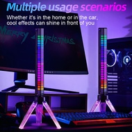 3D Display RGB Sound Control Lights App Control Music Rhythm Pickup LAMP Colorful Strip Light For DJ