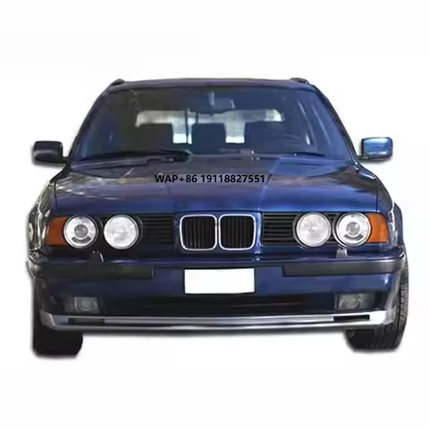 For E34 Upgrade M5 Body Kit E34 Front Bumper Rear Bumper Side Skirt Body Kit