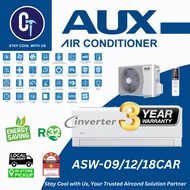 AUX new R32 - C-Series INVERTER Room Air Conditioner (1.0HP~2.5HP) 4-5 Star Energy Saving