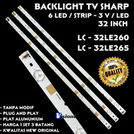 Sharp LC 32LE265 LC 32LE260 Led Backlight Tv