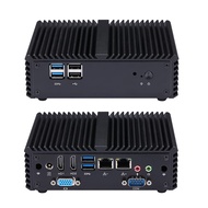 Qotom Mini Desktop PC CPU Pentium J3710 Quad Core 1.6 GHz-8GB RAM 256GB SSD Windows 10-for Office Us